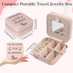 New Mom Jewelry Box 1st Mothers Day Valentines Gifts for New Mom First Time Mother Pregnancy Congratulations Gender Reveal Baby Shower Gifts for Expecting Moms Soon to Be Mommy Jewelry Case - color: new mom