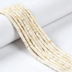 180 Pcs 2x4mm White Turquoise Stone Bead Heishi Rondelle Disc Gemstone DIY Beads for Bracelets Jewelry Making Crafts - color: White Turquoise #4, size: 2x4mm