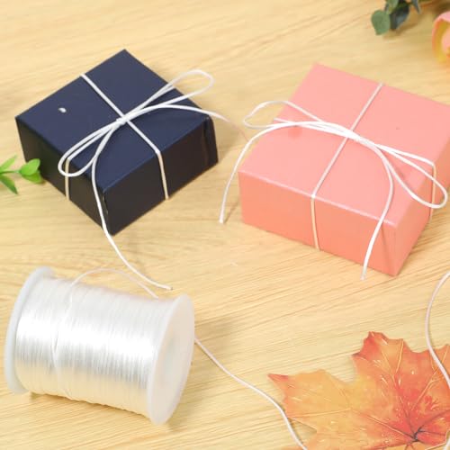 Nylon Cord White Bracelet String 1.5 mm 110 Yard White Nylon Satin Cord Wind Chime String Thread Macrame Waxed Braided Trim Cord Valentine's Day present for Jewelry Making,Beading,Macrame Craft,Blinds - size: white