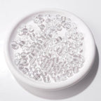 Raicegs 100pcs 8mm Clear Quartz Beads Natural Gemstone Beads Round Loose Beads for Jewelry Making DIY Bracelets Necklace - color: Clear Quartz, size: 8mm Round