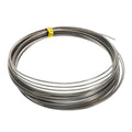 PATIKIL Soft Nickel Silver Wire, 1Pcs 20Gauge/0.8x0.8mm Diameter 6m/19.68ft Square Craft Wire for Jewelry Making Beading Wires Wrapping - size: 20Gauge