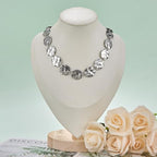 2 Yard Middle Oval Chain Bulk Stainless Steel Jewelry Making Chains Decoration Craft Chain Roll - color: Silver Middle Oval