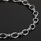UMAOKANG 2 Meters Stainless Steel Jewelry Chains Bulk Rolo Chains Bulk for Men and Women Jewelry DIY Jewelry Making Chain - color: Rolo (Steel)