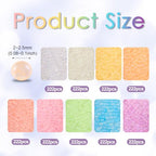 Beadthoven 1998pcs 2mm Luminous Bubble Beads - 9 Colors, No Hole, Glow in The Dark Droplet Balls for Resin Crafts, DIY 3D Nail Arts, Shaker - size: 2mm