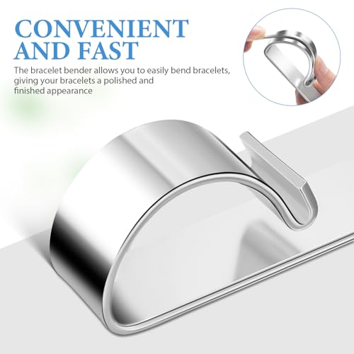 Lurrose 1set Metal Bracelet Bending Tool Durable Jewelry Making Supplies for Crafting and Shaping Convenient and Fast Bracelet Helper for Smooth Curves and Creative Designs