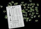 Czech 50-Piece Glass Beads, 6x9mm, Teardrop Transparent Yellow Uranium Glass (Glows Under UV) - color: Yellow Uranium