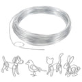 cobee 5 Rolls Craft Wire, 18 Gauge Wire for Jewelry Making, Aluminum Craft Wires Bendable Soft Crafting Wires, Flexible Metal Bailing Wired for DIY Crafts Jewelry Making
