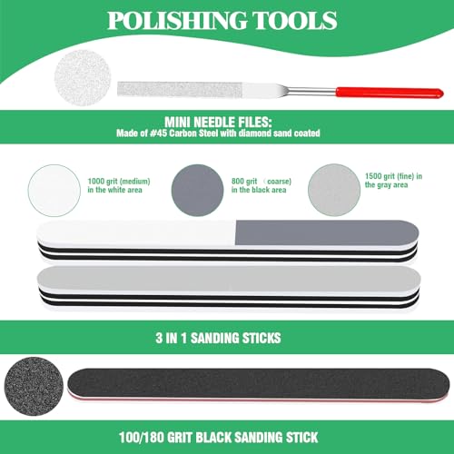17Pcs Hobby Model Basic Tool Kit Contains Flush Pliers, Mini File, Crafting Knife with Replacement Blades, Tweezers, Professional Modeling Building Fixing Set for Gundam