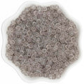 3mm Frosted Glass Beads Bulk, 2000 Pcs Jewelry Making Beads for Friendship Bracelet, Pendants, Key Chains, Necklaces, Hairpins (Gray) - color: Gray, size: 3mm