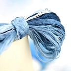 8 Skeins Mulberry Silk Floss Embroidery Thread Floss-Cross Stitch Threads China Silk Woven Jewelry Threads DIY Sewing Kits (08) - color: 08