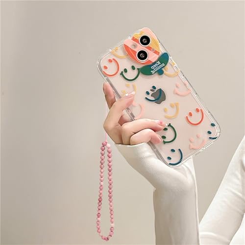 Semi-Precious Gem Stones Beaded Phone Charm Cell Phone Lanyard Wrist Strap Handmade Natural Gemstone Phone Chain string - color: Rhodonite