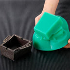 BBDINO Silicone Mold Making Kit, Super Elastic Liquid Silicon for Mold Making, N.W. 21.2 oz, 1:1 by Volume, Jade Green, Ideal for Casting Silicone Molds for Resin/Plaster/Wax/Jewelry etc. - color: 21.2 Oz Jade Green