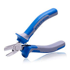 SPEEDWOX 4 Inches Diagonal Pliers Small Wire Cutters Mini Precision Plastic Nippers Plastic Side Cutter Side Cutting Micro Fine Pliers Functional Professional Hand Tool with Spring for Jewelry Making - style: 4" Diagonal Plier