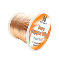 12GA Copper Wire for Jewelry Making, Dead Soft 1 LB Spool (2.0MM, 55Ft) Jewelry Wire for Beading, Electroculture Gardening - size: 12GA