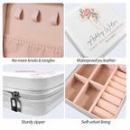 Personalized First Communion Gift for Girls – Custom Jewelry Box with Name & Date, Elegant Keepsake for First Holy Communion - color: Cross