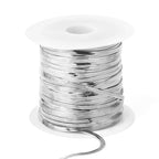 33 Feet Stainless Steel Snake Chains Roll, 2mm 304 Stainless Steel Flat Snake Chain Bulk Spool for Jewelry Making DIY Craft - color: 2.0mm Stainless Steel Flat Snake Chains