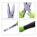 SPEEDWOX Mini Flat Nose Pliers - 5 Inch Fine Pliers for Jewellery Making, Beading, Jewelry Repair & Crafts - style: Flat Nose Pliers