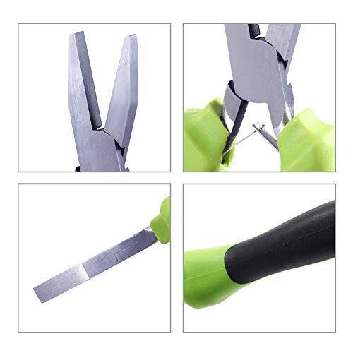 SPEEDWOX Mini Flat Nose Pliers - 5 Inch Fine Pliers for Jewellery Making, Beading, Jewelry Repair & Crafts - style: Flat Nose Pliers