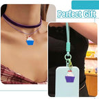 Craftdady Fruit Dangle Charms Pendants Cute Resin Food Pendants Apple Orange Pineapple Strawberry Pendants Lovely Vegetable Mushroom Charms for DIY Craft Earring Bracelet Necklace Jewelry Making - color: Mixed Colors, Cupcake