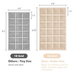 Jewelry Drawer Organizer Tray Set of 4 Stackable Velvet Jewelry Trays Drawer Inserts Organizer Case Set for Women Jewlery Storage Display Tray for Earrings, Rings, Necklaces, Bracelets, Watch (Beige)