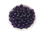 Glass Beads 8mm 100pcs Round Smooth Loose Beads for Bracelet Necklace Jewelry Making Craft DIY （8mm, 50806 Purple） - color: Purple, size: 8mm