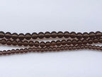 Glass Beads 8mm 100pcs Round Smooth Loose Beads for Bracelet Necklace Jewelry Making Craft DIY （8mm, 50809 Grey） - color: Grey, size: 8mm