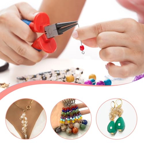 TOAOB 200pcs 40mm Eye Pins for Jewelry Making Gold Silver Brass Wire Open Head Pins Findings for DIY Crafts Necklaces Bracelets Earrings - size: 40mm