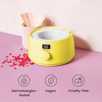 KoluaWax Premium Waxing Kit for Women - Beginner Friendly - Complete Wax Kit that includes 14oz of Wax Beads, Applicator, Pre and Post Care, Suitable for Sensitive Skin (Sun) - color: Sun