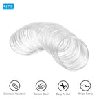 PATIKIL 100 Loops Memory Wire, 2pcs 0.8mm 20 Gauge Jewelry Wire Craft Wire Memory Steel Wire for Jewelry Making Bracelets Beading DIY Crafts, Silvery