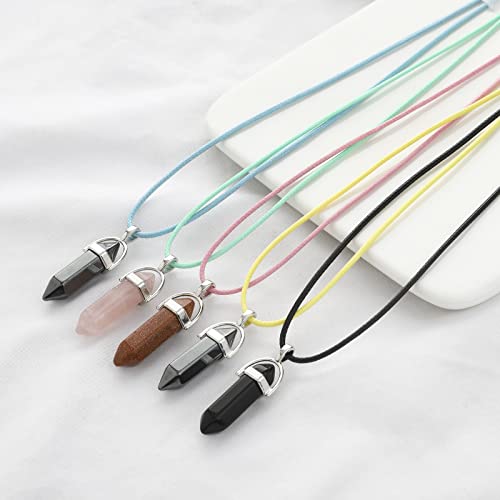 100 Pcs Waxed Necklace Cord with Clasp Bulk Necklace String Bracelet Rope Cords for Jewelry Making Pendants DIY Supplies (Black, 18 Inches) - style: Black