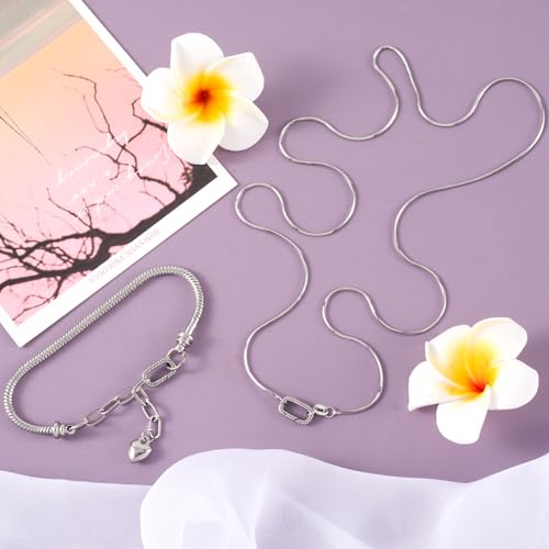 Pndeyo 925 Sterling Silver Oval Jewelry Clasps, Hypoallergenic Necklace Enhancer Shortener, Spring Bail Clasp Rings Connector for Bracelet Anklet Jewelry Making- Black - color: Black-1pc-0.46"×0.26"