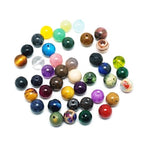 Natural Stone Beads - African Blood Jasper Round Beads for Jewelry Making, 8mm (44-47pcs) - color: African Blood, size: 8mm