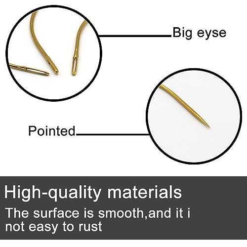 Hair Extension Pliers Kit Microlink Pliers for Extensions Hair Extension Beading Tool Hair Needle Pulling Hook Hair Styling Bead Closer and Remover Pliers - color: Gold
