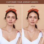 Bonison Necklace Extender Gold - 18k Gold Plated Chain Extenders for Necklaces, Necklaces Bracelet Anklet Extenders for Women Jewelry Making (3 pcs Gold 1 2 3 Inch) - color: 3 pcs Gold (1 2 3 Inch)