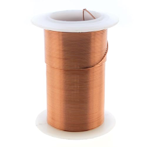 The Beadsmith Wire Elements 24-Gauge Lacquered Tarnish-Resistant Copper Wire for Jewelry Making, 30 Yard, 27.43 Meter Spool (Antique Copper) - color: Antique Copper, size: 24 Gauge