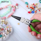 5 Inch Mini Round Nose Pliers Wire Bending Small Wire Looping Pliers For Wire Wrapping Jump Rings Making Jewelry Making Supplies Diy Crafts - style: Round Nose Pliers