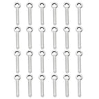 PATIKIL Letter Charm, 50pcs Alphabet Initial Pendant Charm Bulk DIY for Jewelry Making Bracelets Earrings Necklace - style: I