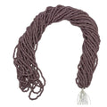 11/0 Glass Seed Beads, 12 String Hanks, Small Craft Beads, 2 mm (Powder) - color: Powder