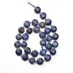 BEADIA Natural Faceted Lapis Lazuli Rondelle Disk Stone Beads 10x5mm 37cm for DIY Chain Jewelry Making - color: Lapis Lazuli