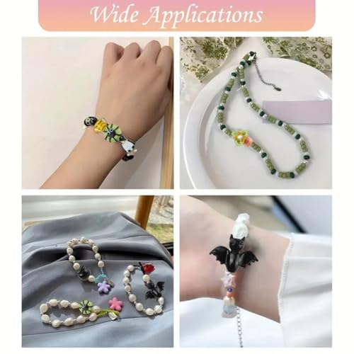 8Pcs Halloween Lampwork Beads Set - 4 Styles, Mixed Shapes & Colors (16-33mm), 1.2-2mm Hole, Handmade Glass Beads for Jewelry Making, DIY Crafts