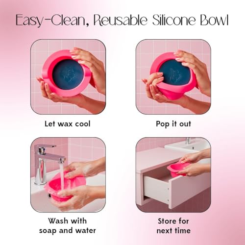 KoluaWax Premium Waxing Kit for Women - Beginner Friendly - Complete Wax Kit that includes 14oz of Wax Beads, Applicator, Pre and Post Care, Suitable for Sensitive Skin (Black) - Mothers Day Gifts - color: Black