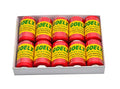 Goelx Silk Thread Shades of Red Family for Jewelry, Tassel Making, Embroidery, Crafts, Shiny Soft Thread Spools - Red - 25 - color: Red - 25