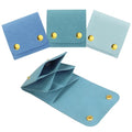 3pcs Small Jewelry Bags Butto Pouches Organizer Cases Gift Bags for Jewelry, 3"x3", Blue - color: Blue