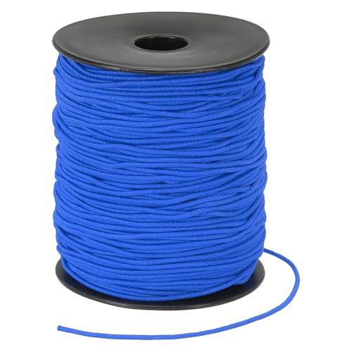 PATIKIL Stretchy String for Bracelets 109 Yards / 100m, 1.5mm Elastic Cord for Jewelry Making, Necklaces, Beading and Crafts DIY, Navy Blue - color: Navy Blue