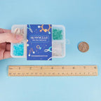 SUNNYCLUE 1 Box 8 Pair Starfish Cowrie Shell Dangle Earring Making Kit Jewelry Making Supplies Beading Starter Kits for Beginner Adults, Fish Hook, Ocean Beach Theme, Instruction - color: Silver Ocean Earrings