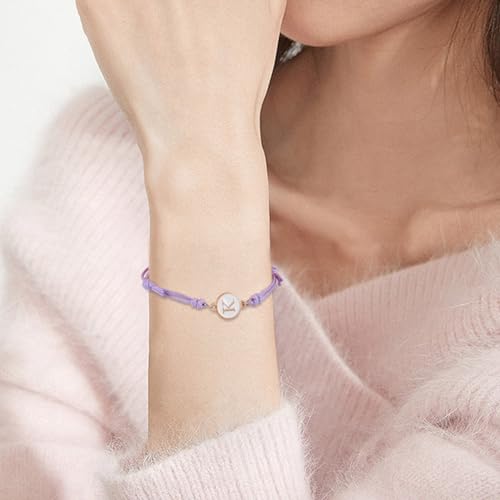 KISSITTY Flat Round with Alphabet Connector Charms Alloy Enamel Letter Links Connectors for DIY Bracelet Earring Jewelry Making - color: White