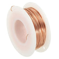 PATIKIL 98.42 Feet Solid Bare Copper Wire,22 Gauge 99.9% Pure Copper Wire 0.6mm Soft Beading Wire Metal Plant Stem Ties for Jewelry Craft (30m) - size: 0.6mm x 98.42ft