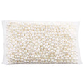 FM FM42 500g/1200pcs 10mm Pearls with 5mm Big Hole Ivory Simulated Pearl Beads for Crafts - color: 10mm Pearls with 5mm Hole, 500g/1200pcs