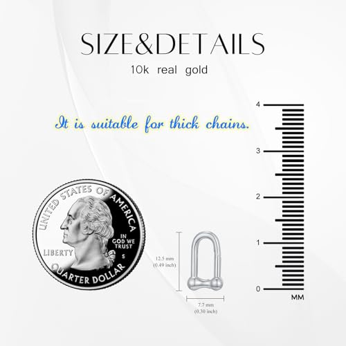 14K Gold Jewelry Clasp Necklace Extender Clasp Bracelet Extension Connector for DIY Necklace Bracelet Anklet Jewelry Making (Style 11-White) - size: Style 11-White