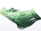 100% Nature Mulberry Handmade Embroidery Silk Thread Woven Jewelry Accessory Artificial Flowers Cross Stitch Floss DIY Sewing Kits 8 Gradient Colors 110m Each (31) - color: 31
